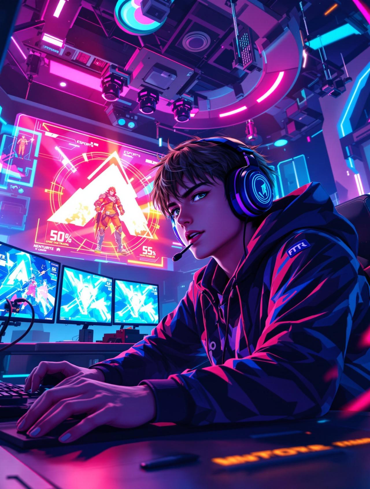 AI漫改短剧 - 电竞之王